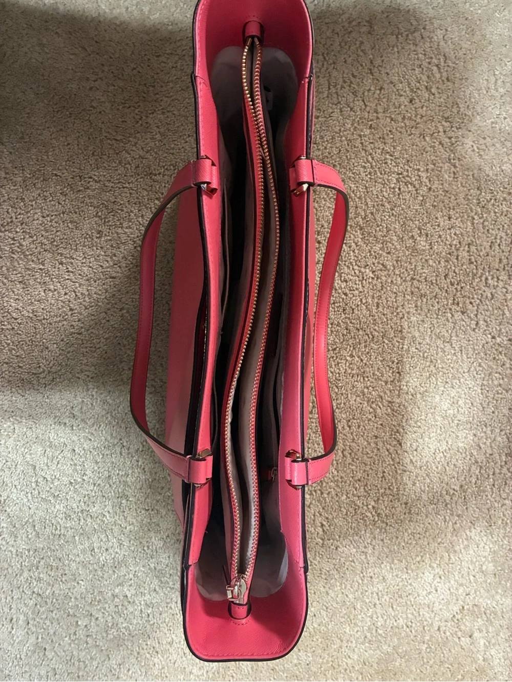 kate spade Hot Pink Leather Tote